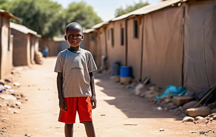 수단 유명 인물 - **A Glimmer of Hope:**
    A poignant image of a young boy, Luol Deng, approximately 6-8 years old, ...
