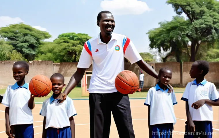 수단 유명 인물 - **NBA Star in Action:**
    A dynamic, high-definition image of Luol Deng in his prime as a professi...